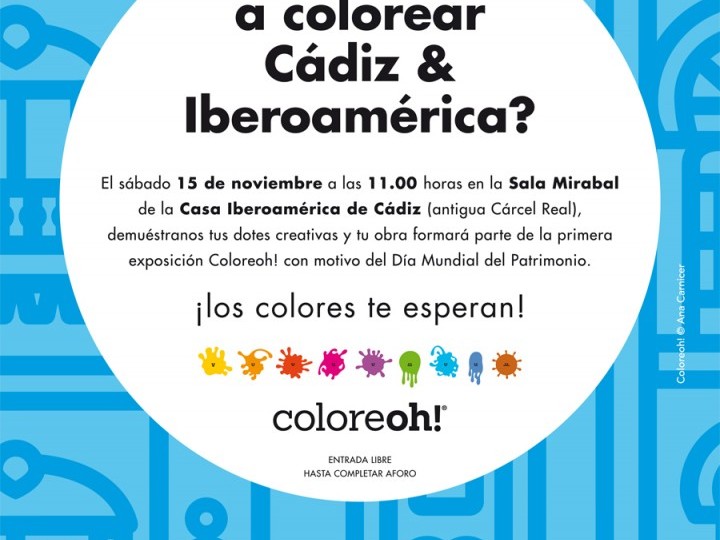 ¿De qué color son Cádiz e Iberoamérica?